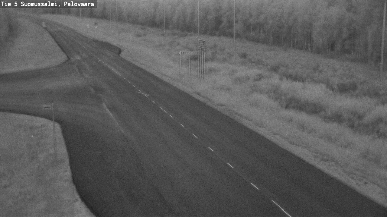 Kelikamerat Kuva Tie 5 Suomussalmi, Palovaara, Suomussalmi, Kainuu