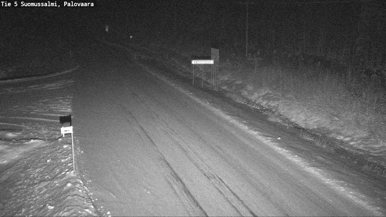 Kelikamerat Kuva Tie 5 Suomussalmi, Palovaara, Suomussalmi, Kainuu