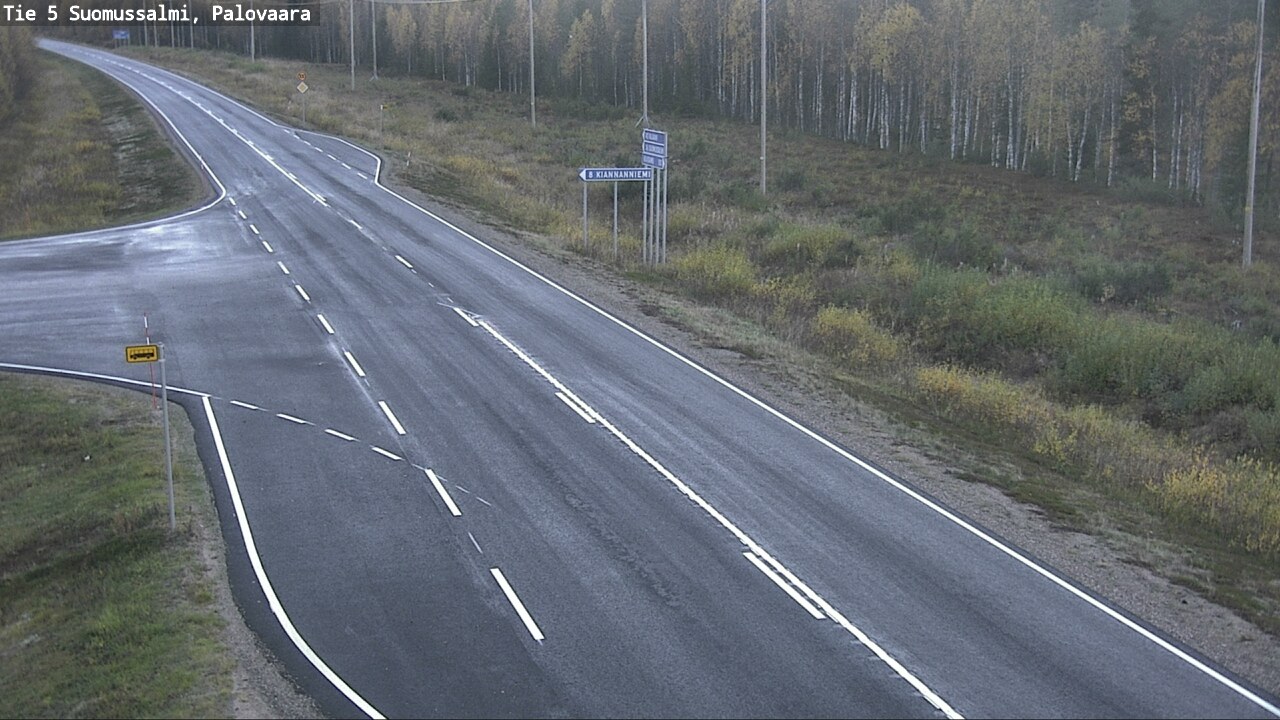 Kelikamerat Kuva Tie 5 Suomussalmi, Palovaara, Suomussalmi, Kainuu