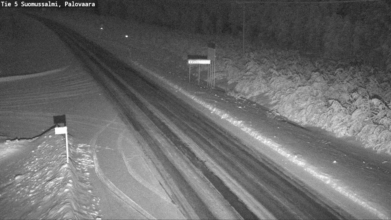 Kelikamerat Kuva Tie 5 Suomussalmi, Palovaara, Suomussalmi, Kainuu