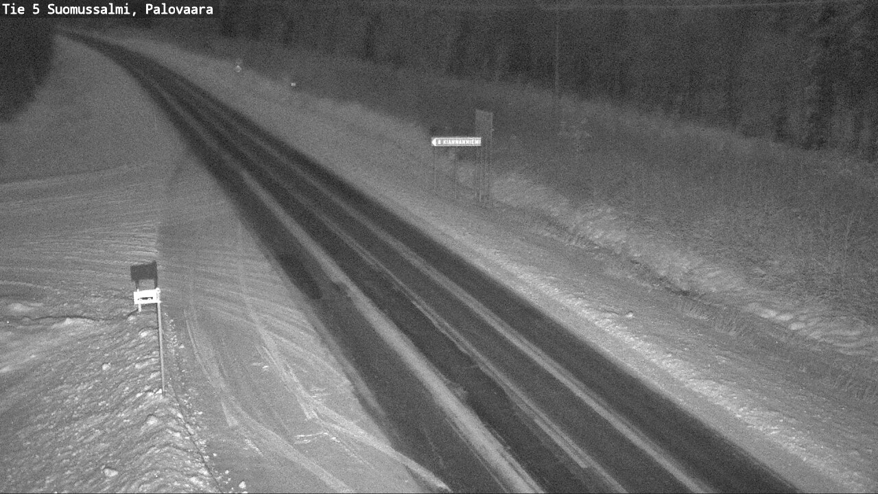 Kelikamerat Kuva Tie 5 Suomussalmi, Palovaara, Suomussalmi, Kainuu