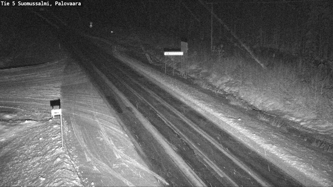 Kelikamerat Kuva Tie 5 Suomussalmi, Palovaara, Suomussalmi, Kainuu