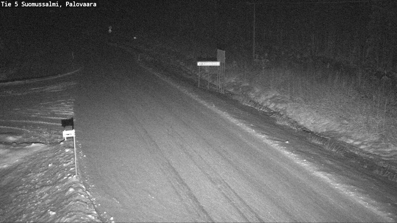 Kelikamerat Kuva Tie 5 Suomussalmi, Palovaara, Suomussalmi, Kainuu