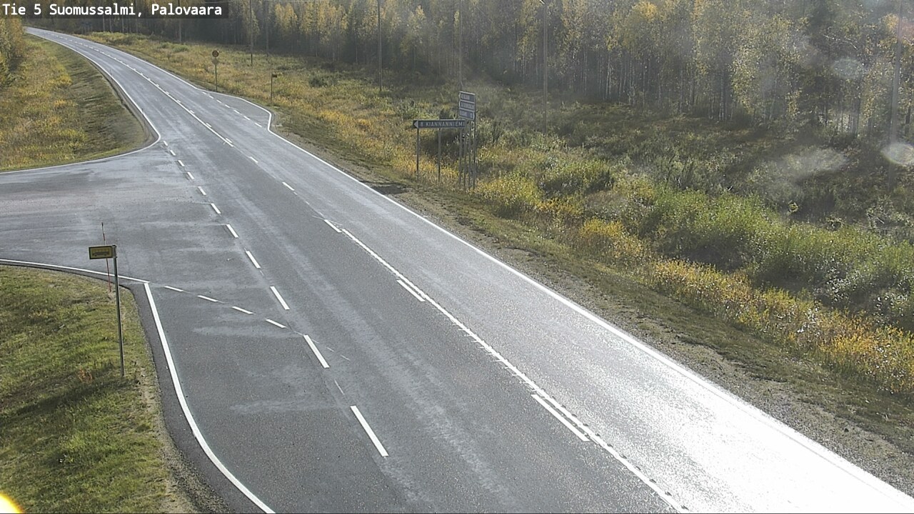 Kelikamerat Kuva Tie 5 Suomussalmi, Palovaara, Suomussalmi, Kainuu