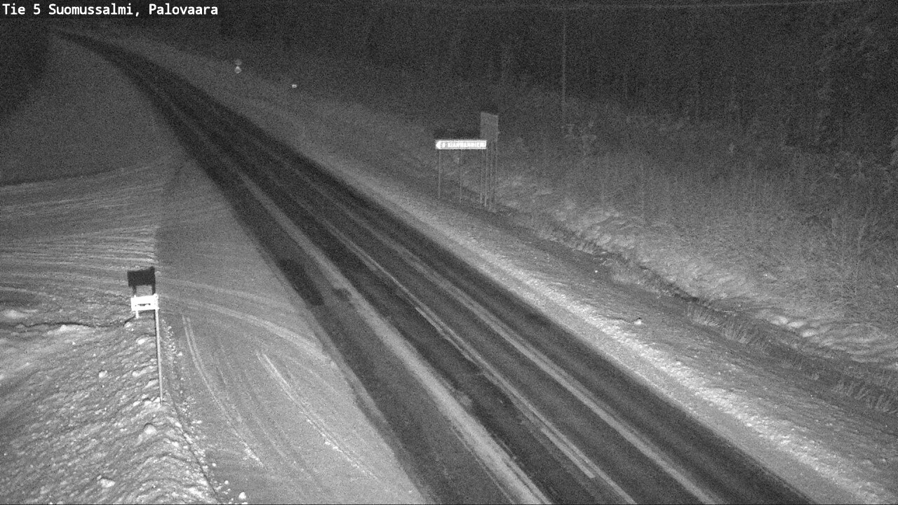 Kelikamerat Kuva Tie 5 Suomussalmi, Palovaara, Suomussalmi, Kainuu