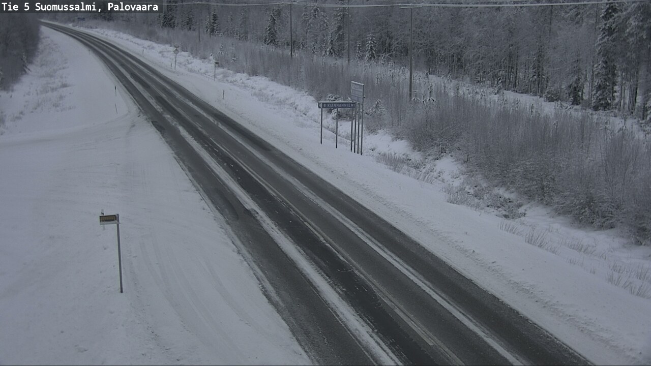 Kelikamerat Kuva Tie 5 Suomussalmi, Palovaara, Suomussalmi, Kainuu