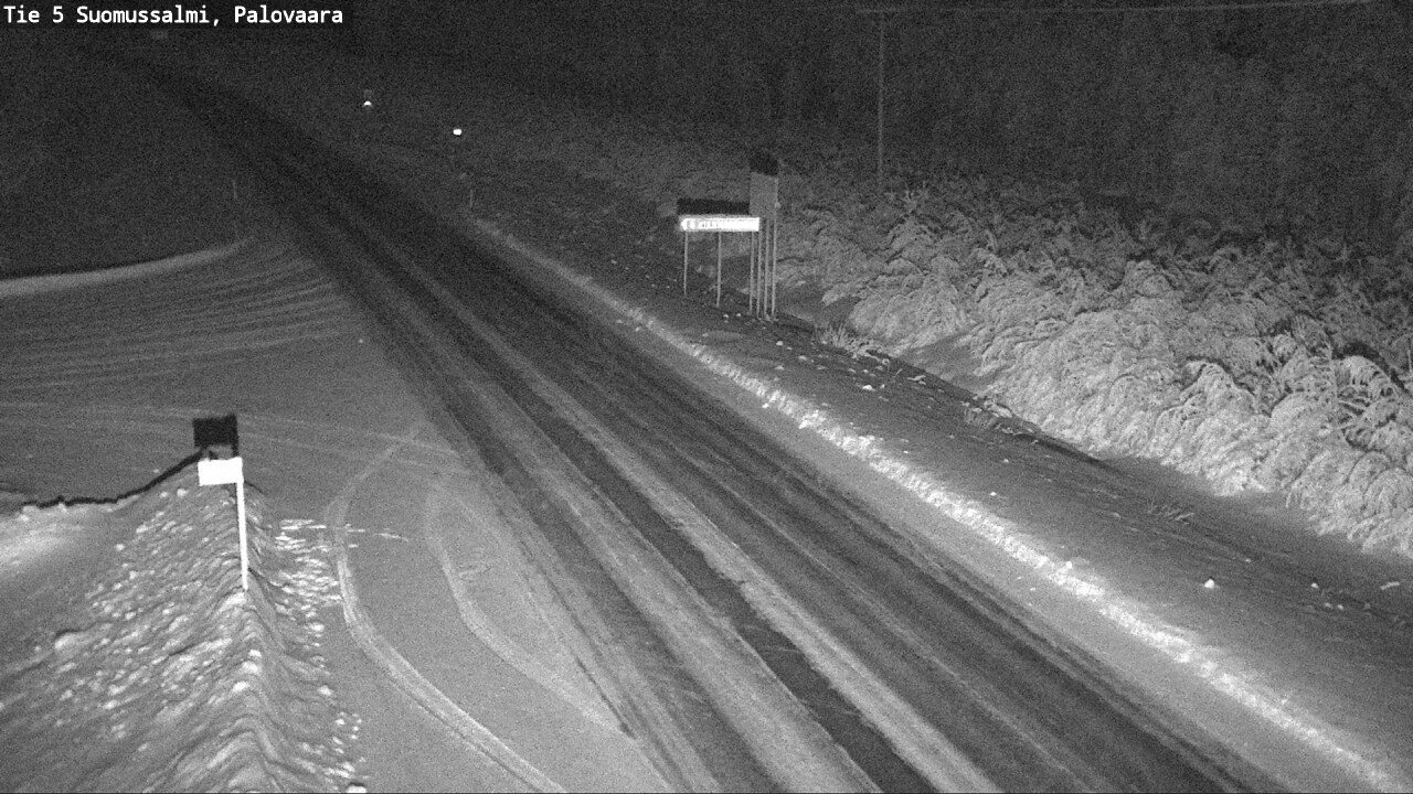 Kelikamerat Kuva Tie 5 Suomussalmi, Palovaara, Suomussalmi, Kainuu