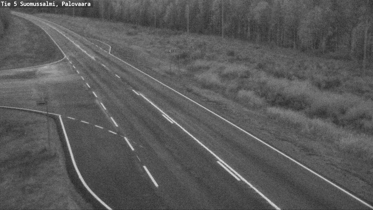 Kelikamerat Kuva Tie 5 Suomussalmi, Palovaara, Suomussalmi, Kainuu