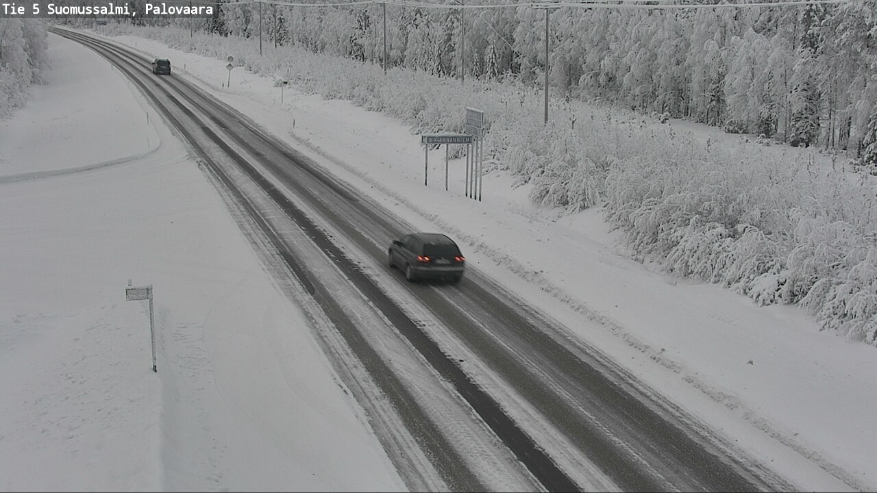 Kelikamerat Kuva Tie 5 Suomussalmi, Palovaara, Suomussalmi, Kainuu