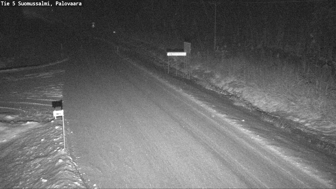 Kelikamerat Kuva Tie 5 Suomussalmi, Palovaara, Suomussalmi, Kainuu