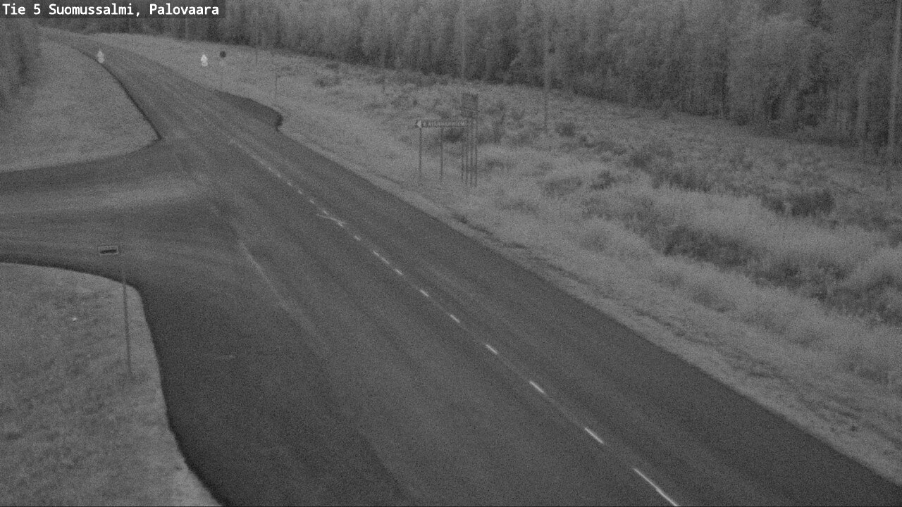 Kelikamerat Kuva Tie 5 Suomussalmi, Palovaara, Suomussalmi, Kainuu