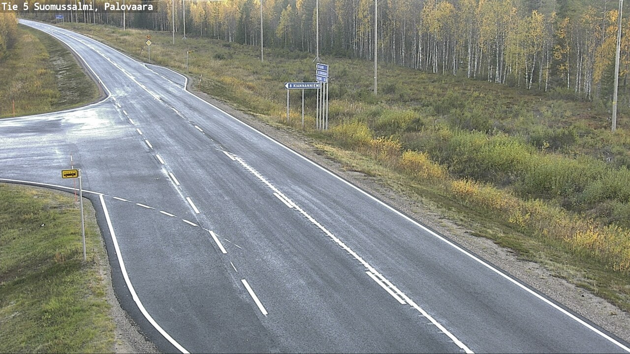 Kelikamerat Kuva Tie 5 Suomussalmi, Palovaara, Suomussalmi, Kainuu