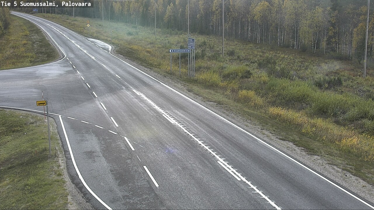Kelikamerat Kuva Tie 5 Suomussalmi, Palovaara, Suomussalmi, Kainuu
