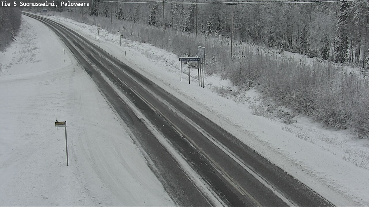 Kelikamerat Kuva Tie 5 Suomussalmi, Palovaara, Suomussalmi, Kainuu
