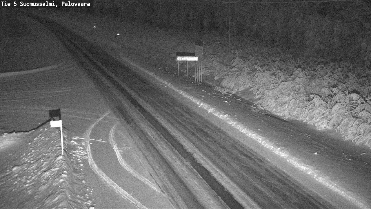 Kelikamerat Kuva Tie 5 Suomussalmi, Palovaara, Suomussalmi, Kainuu