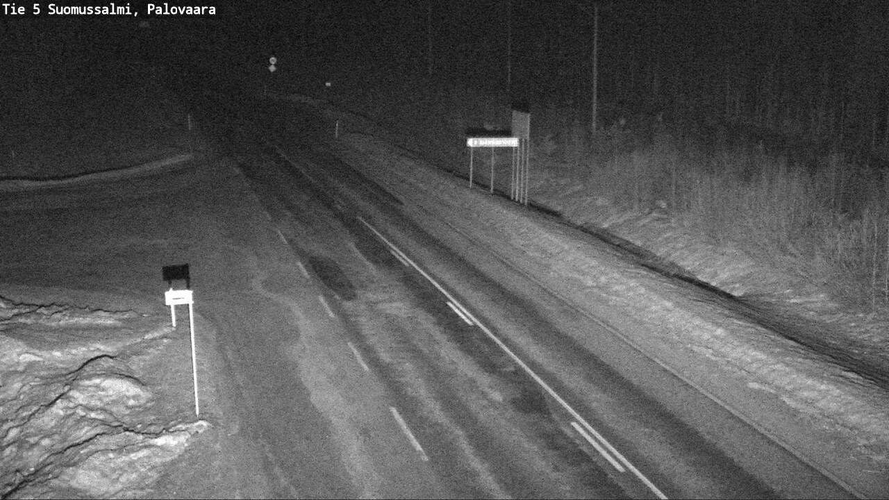 Kelikamerat Kuva Tie 5 Suomussalmi, Palovaara, Suomussalmi, Kainuu