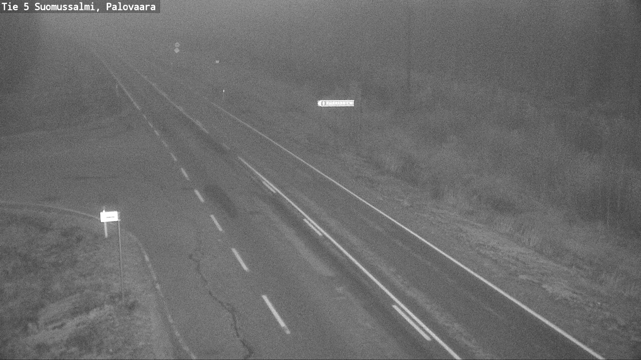 Kelikamerat Kuva Tie 5 Suomussalmi, Palovaara, Suomussalmi, Kainuu