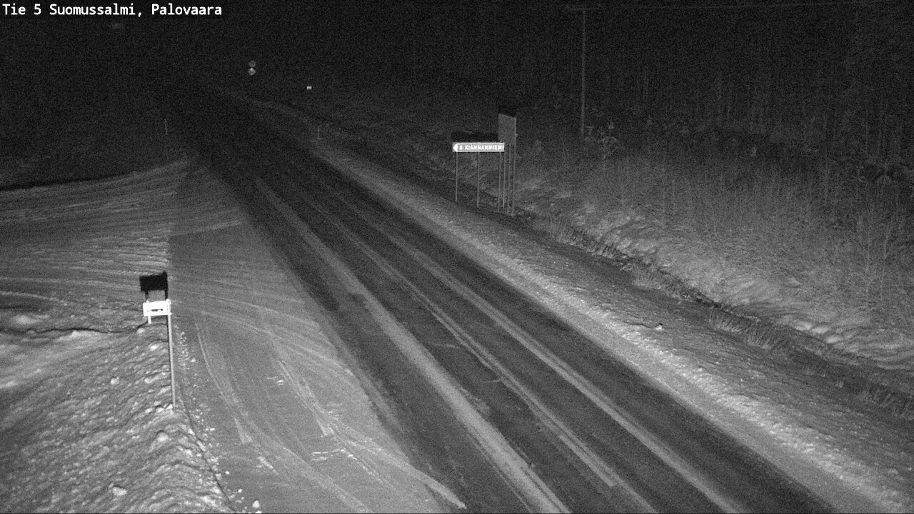 Kelikamerat Kuva Tie 5 Suomussalmi, Palovaara, Suomussalmi, Kainuu