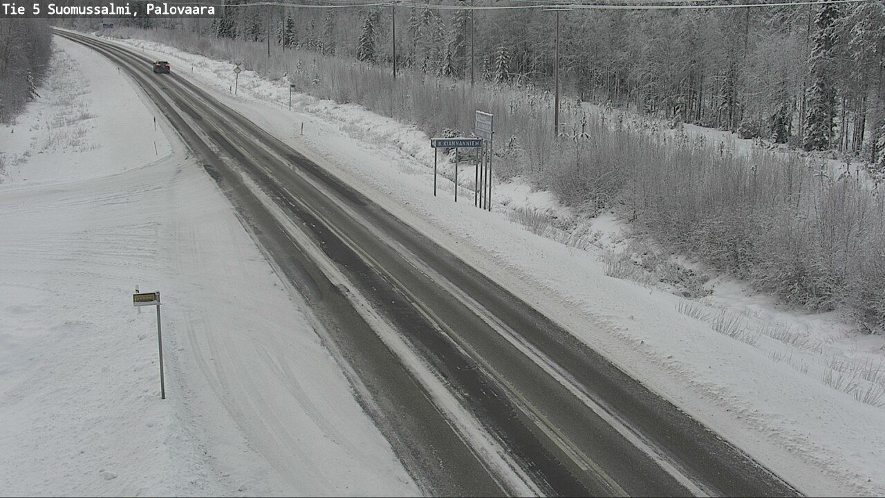 Kelikamerat Kuva Tie 5 Suomussalmi, Palovaara, Suomussalmi, Kainuu