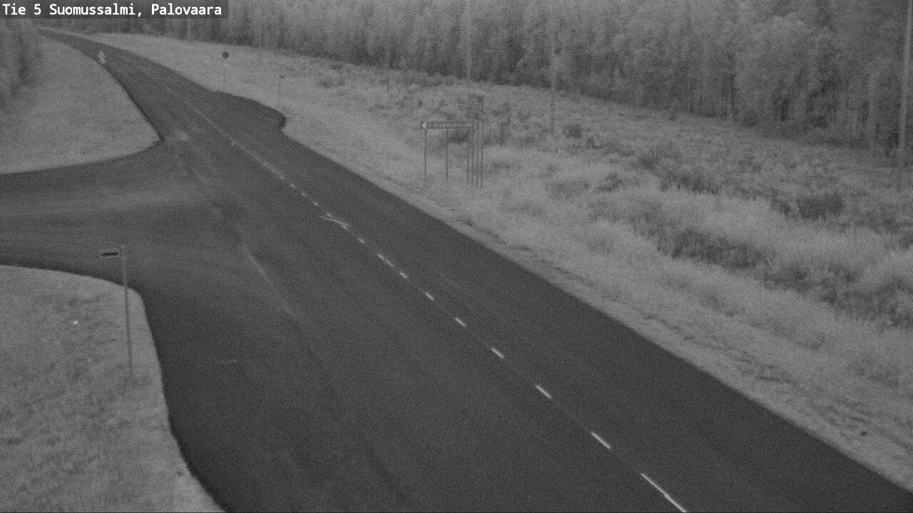 Kelikamerat Kuva Tie 5 Suomussalmi, Palovaara, Suomussalmi, Kainuu