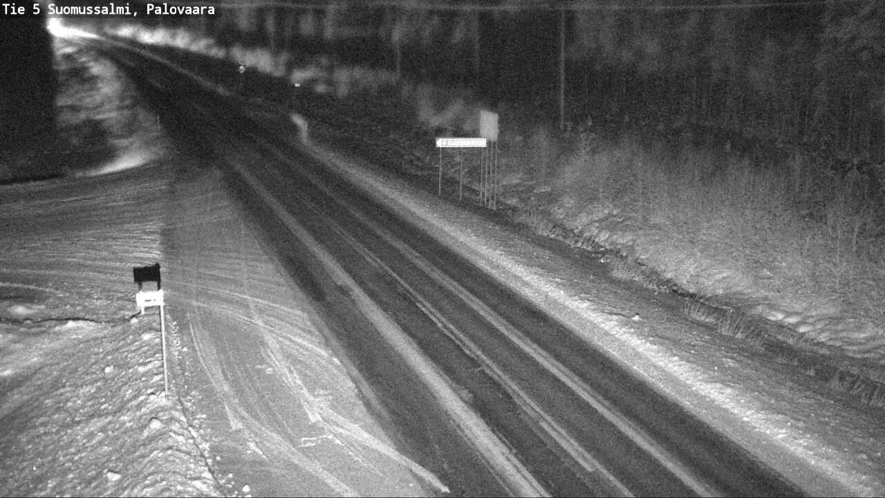 Kelikamerat Kuva Tie 5 Suomussalmi, Palovaara, Suomussalmi, Kainuu