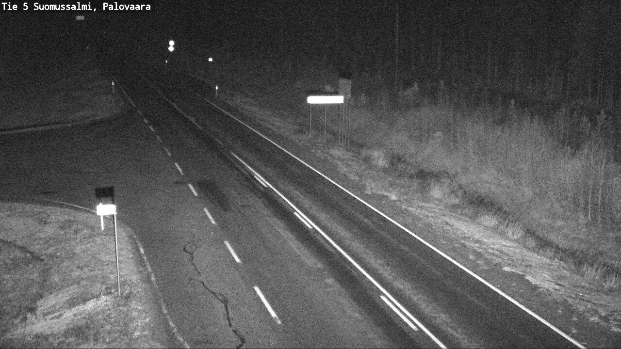 Kelikamerat Kuva Tie 5 Suomussalmi, Palovaara, Suomussalmi, Kainuu