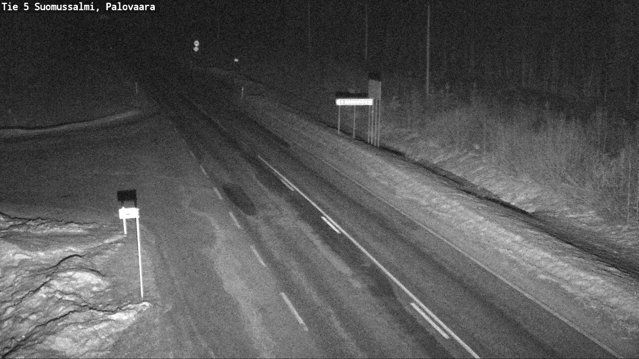 Kelikamerat Kuva Tie 5 Suomussalmi, Palovaara, Suomussalmi, Kainuu