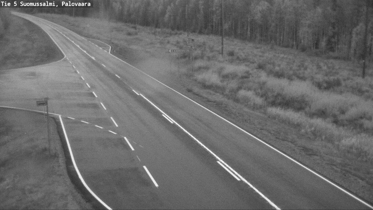 Kelikamerat Kuva Tie 5 Suomussalmi, Palovaara, Suomussalmi, Kainuu