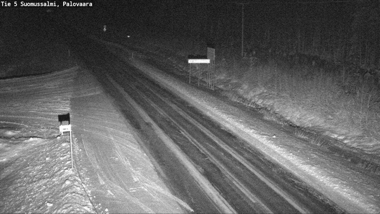 Kelikamerat Kuva Tie 5 Suomussalmi, Palovaara, Suomussalmi, Kainuu