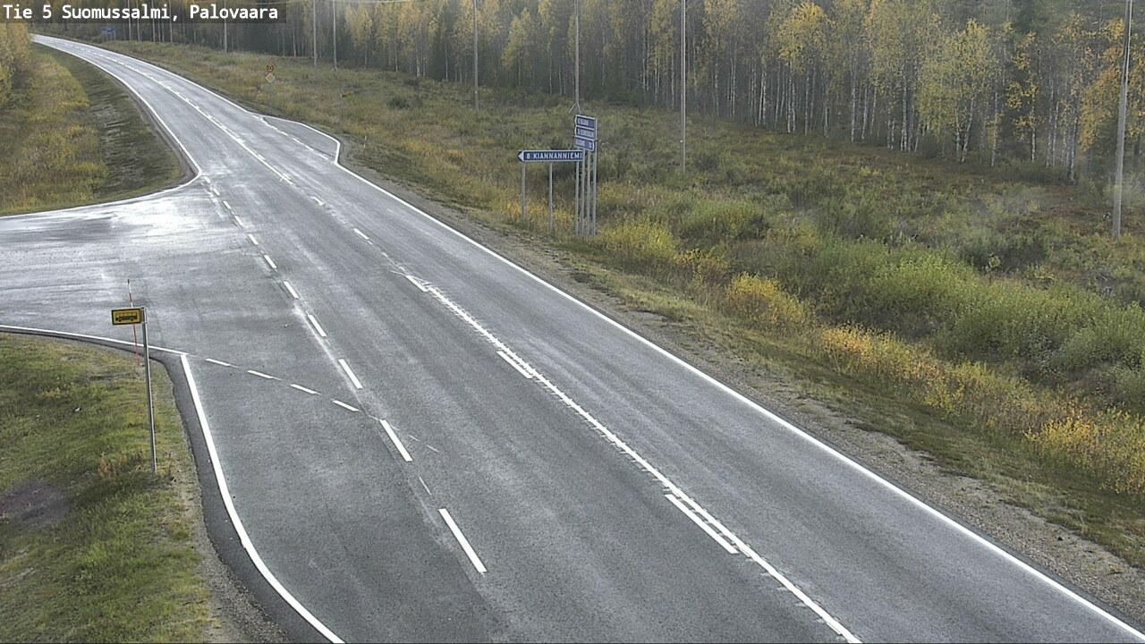 Kelikamerat Kuva Tie 5 Suomussalmi, Palovaara, Suomussalmi, Kainuu