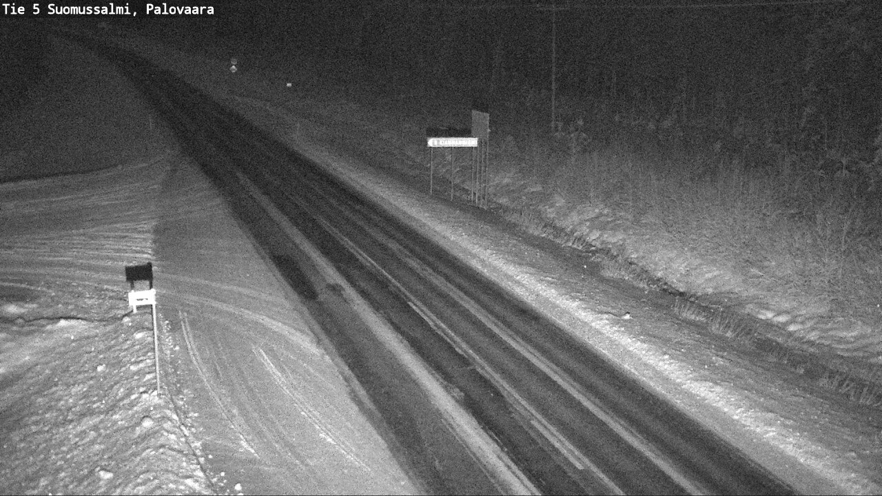 Kelikamerat Kuva Tie 5 Suomussalmi, Palovaara, Suomussalmi, Kainuu