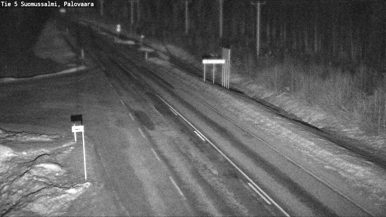Kelikamerat Kuva Tie 5 Suomussalmi, Palovaara, Suomussalmi, Kainuu