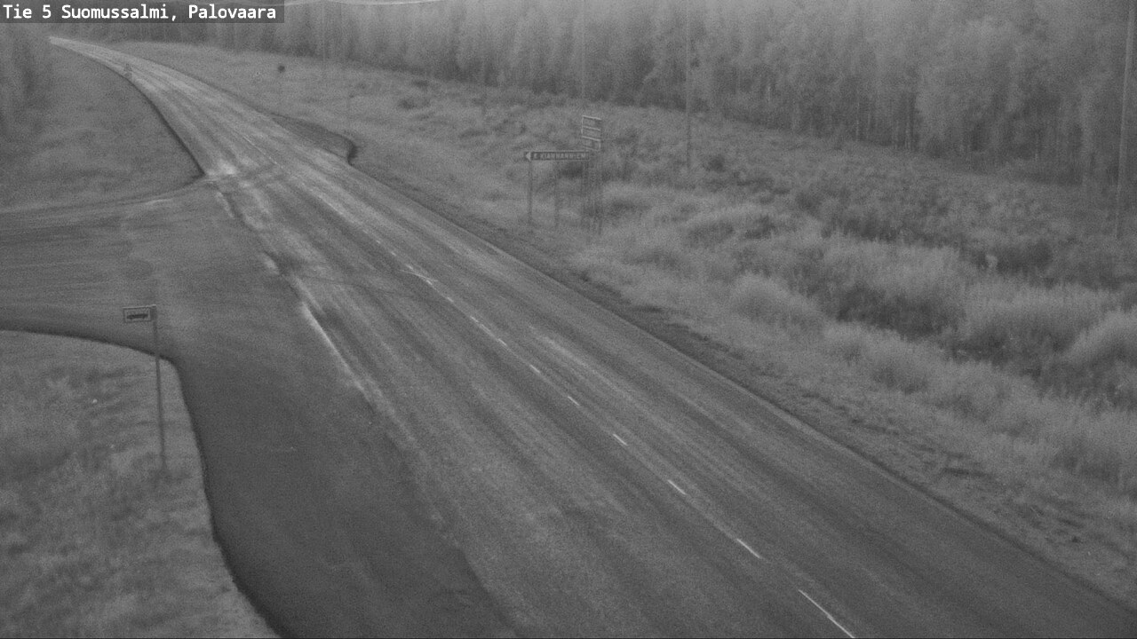 Kelikamerat Kuva Tie 5 Suomussalmi, Palovaara, Suomussalmi, Kainuu