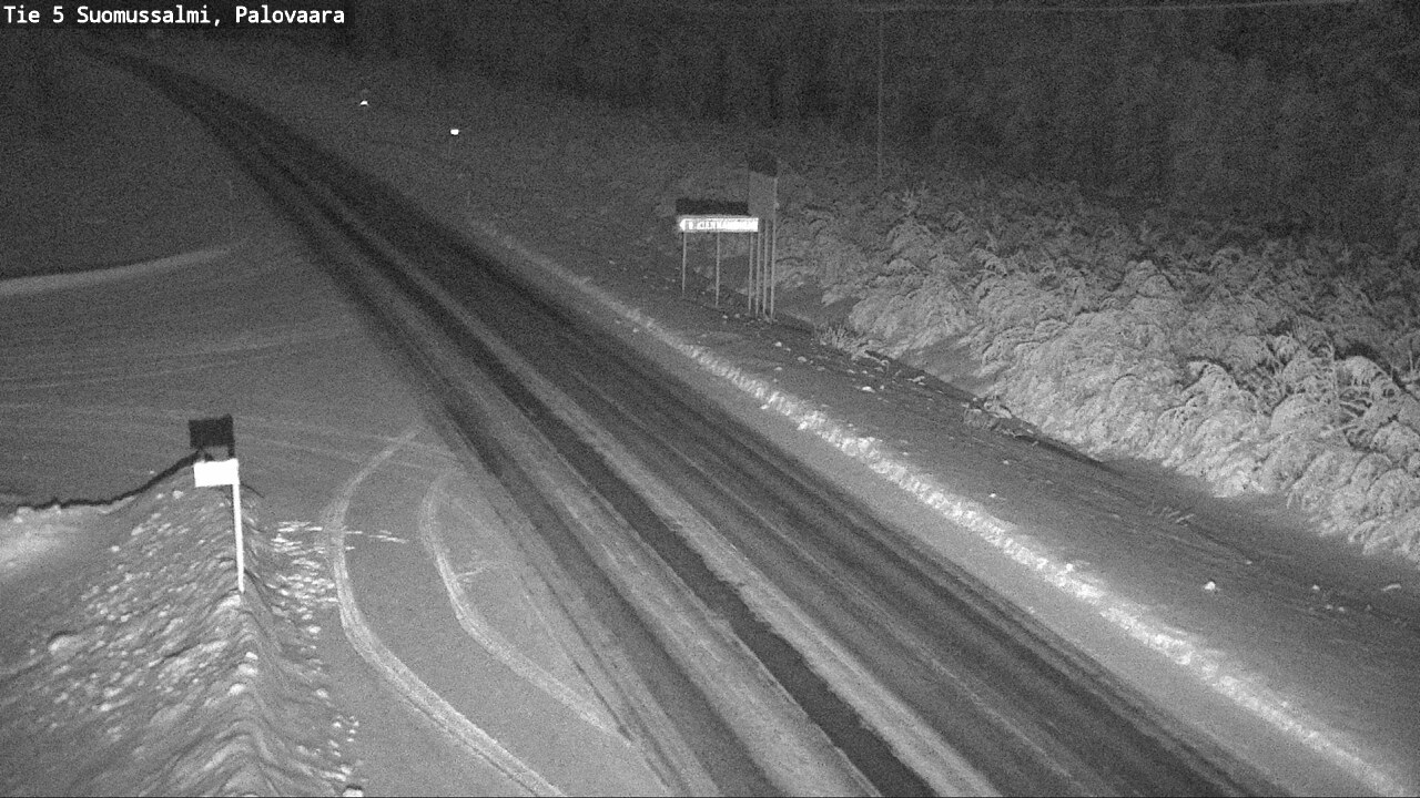 Kelikamerat Kuva Tie 5 Suomussalmi, Palovaara, Suomussalmi, Kainuu