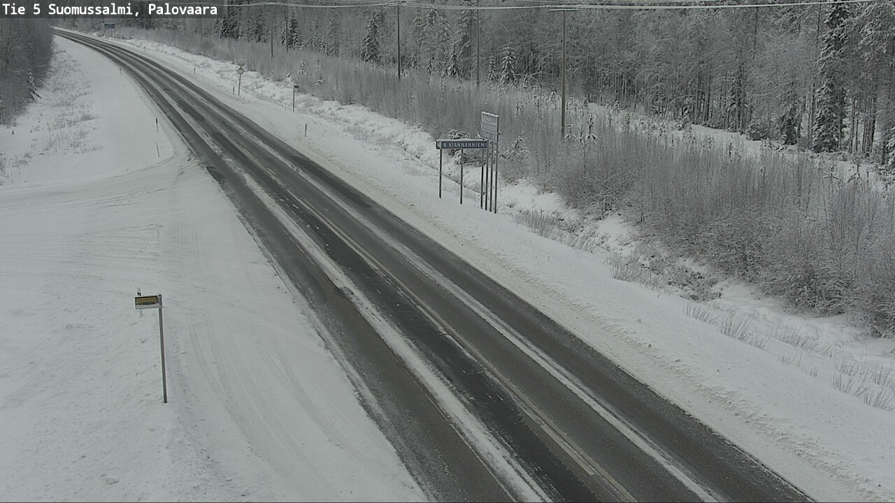 Kelikamerat Kuva Tie 5 Suomussalmi, Palovaara, Suomussalmi, Kainuu