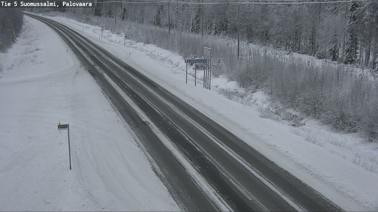 Kelikamerat Kuva Tie 5 Suomussalmi, Palovaara, Suomussalmi, Kainuu