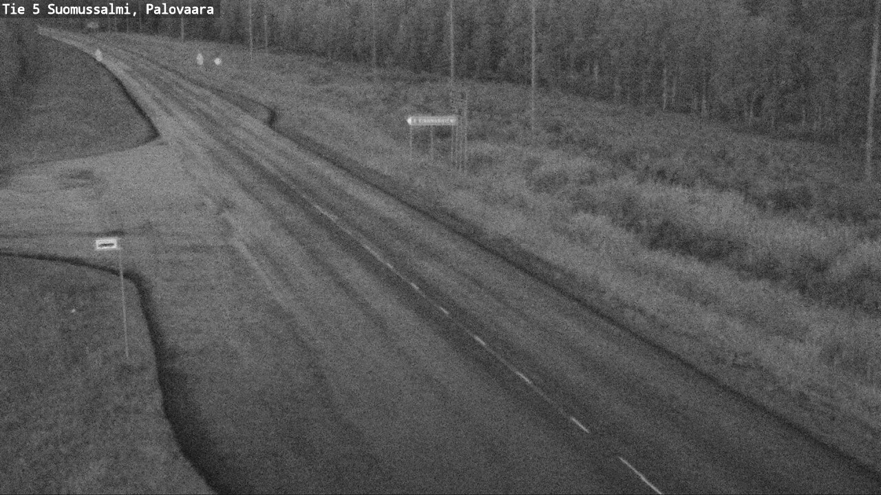 Kelikamerat Kuva Tie 5 Suomussalmi, Palovaara, Suomussalmi, Kainuu
