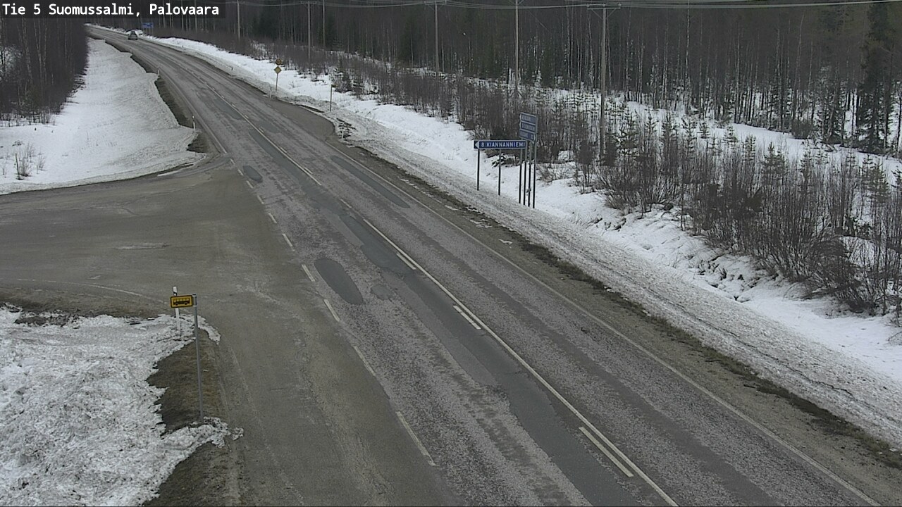 Kelikamerat Kuva Tie 5 Suomussalmi, Palovaara, Suomussalmi, Kainuu