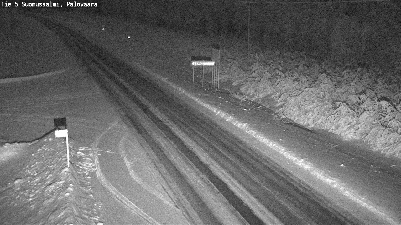 Kelikamerat Kuva Tie 5 Suomussalmi, Palovaara, Suomussalmi, Kainuu