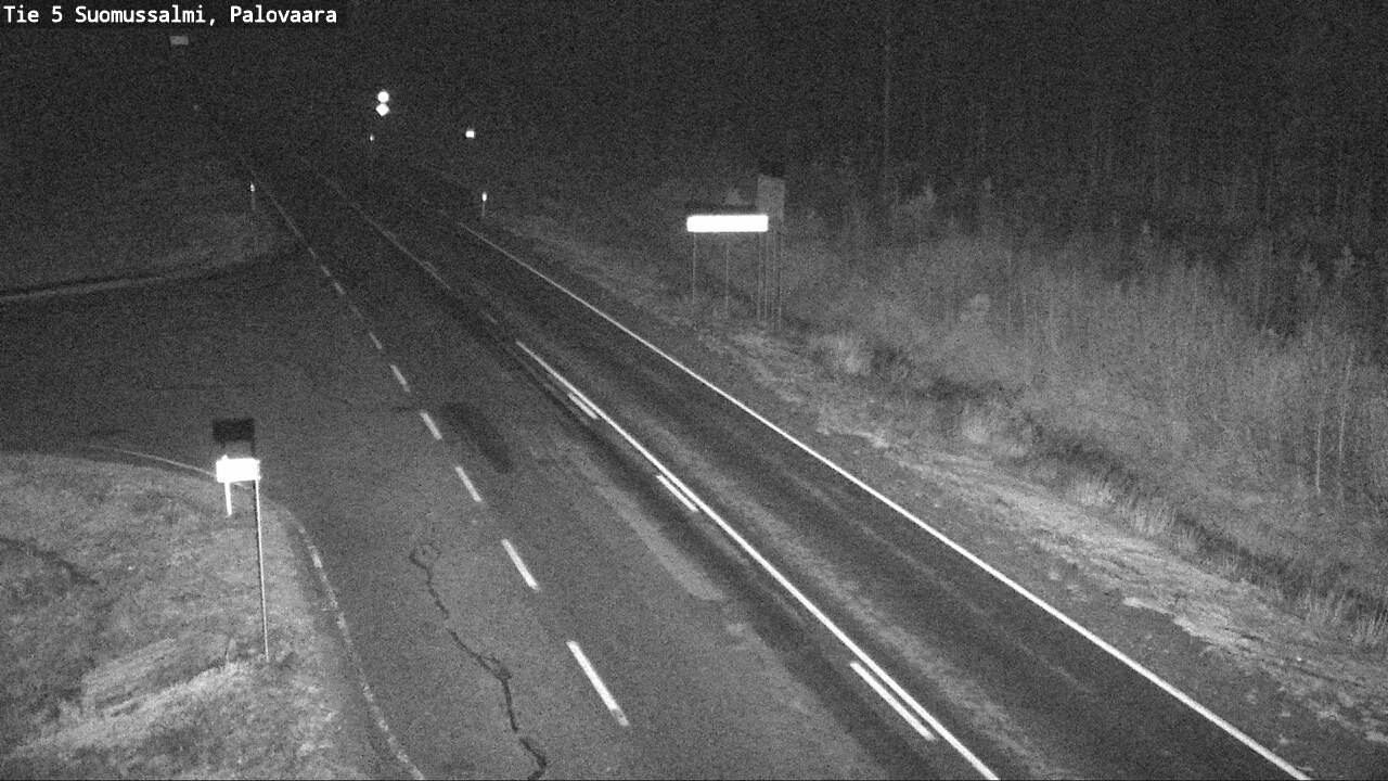 Kelikamerat Kuva Tie 5 Suomussalmi, Palovaara, Suomussalmi, Kainuu