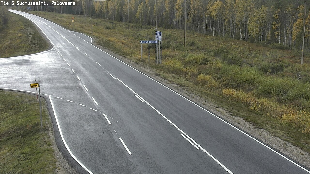 Kelikamerat Kuva Tie 5 Suomussalmi, Palovaara, Suomussalmi, Kainuu