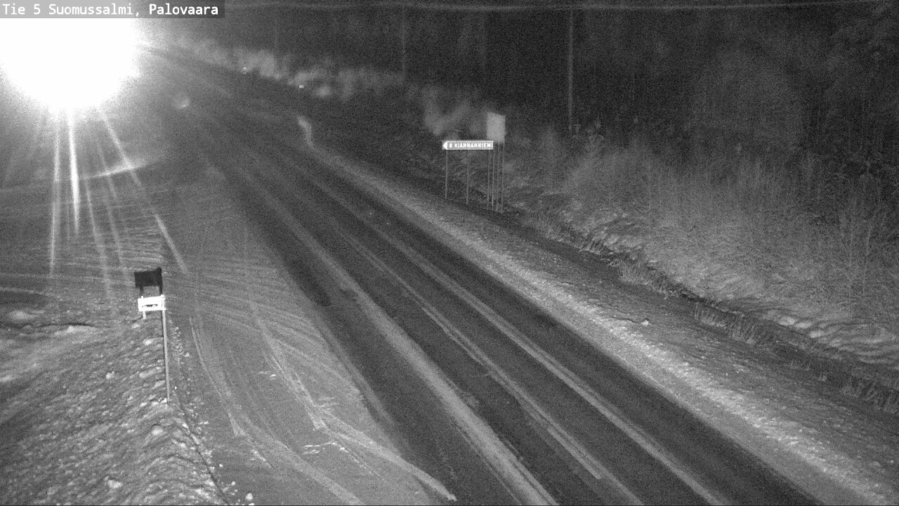 Kelikamerat Kuva Tie 5 Suomussalmi, Palovaara, Suomussalmi, Kainuu