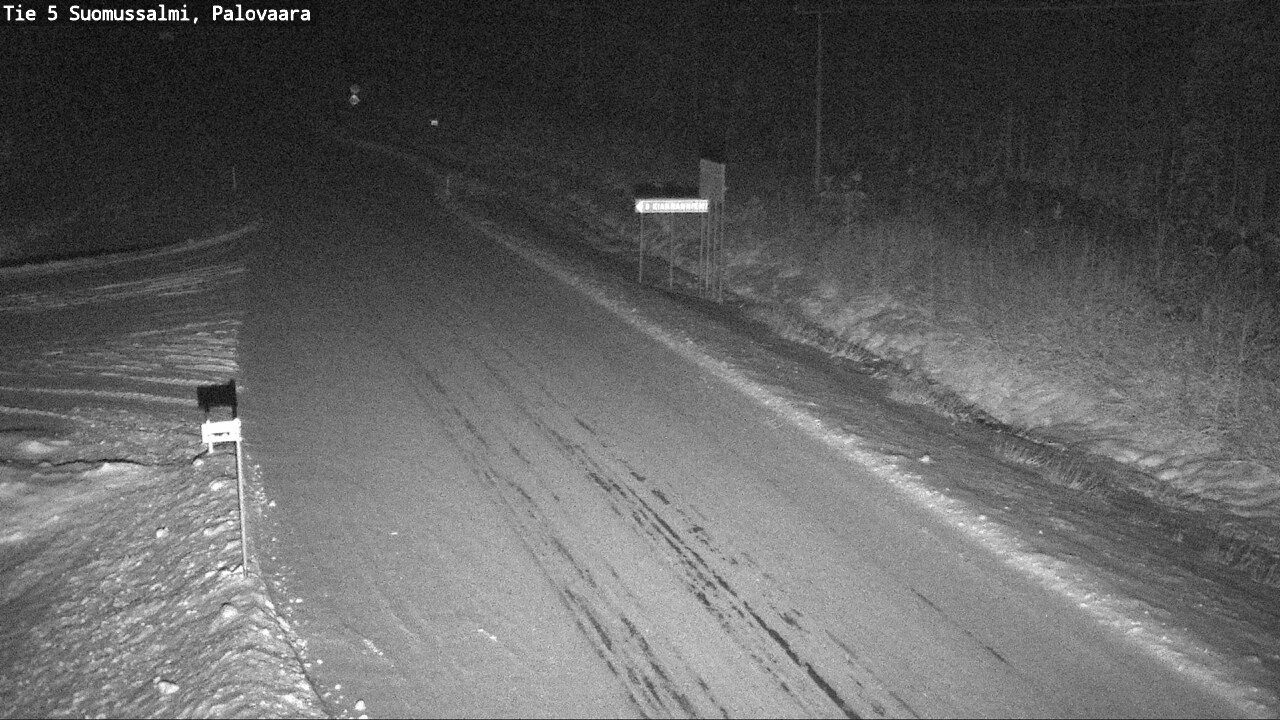 Kelikamerat Kuva Tie 5 Suomussalmi, Palovaara, Suomussalmi, Kainuu