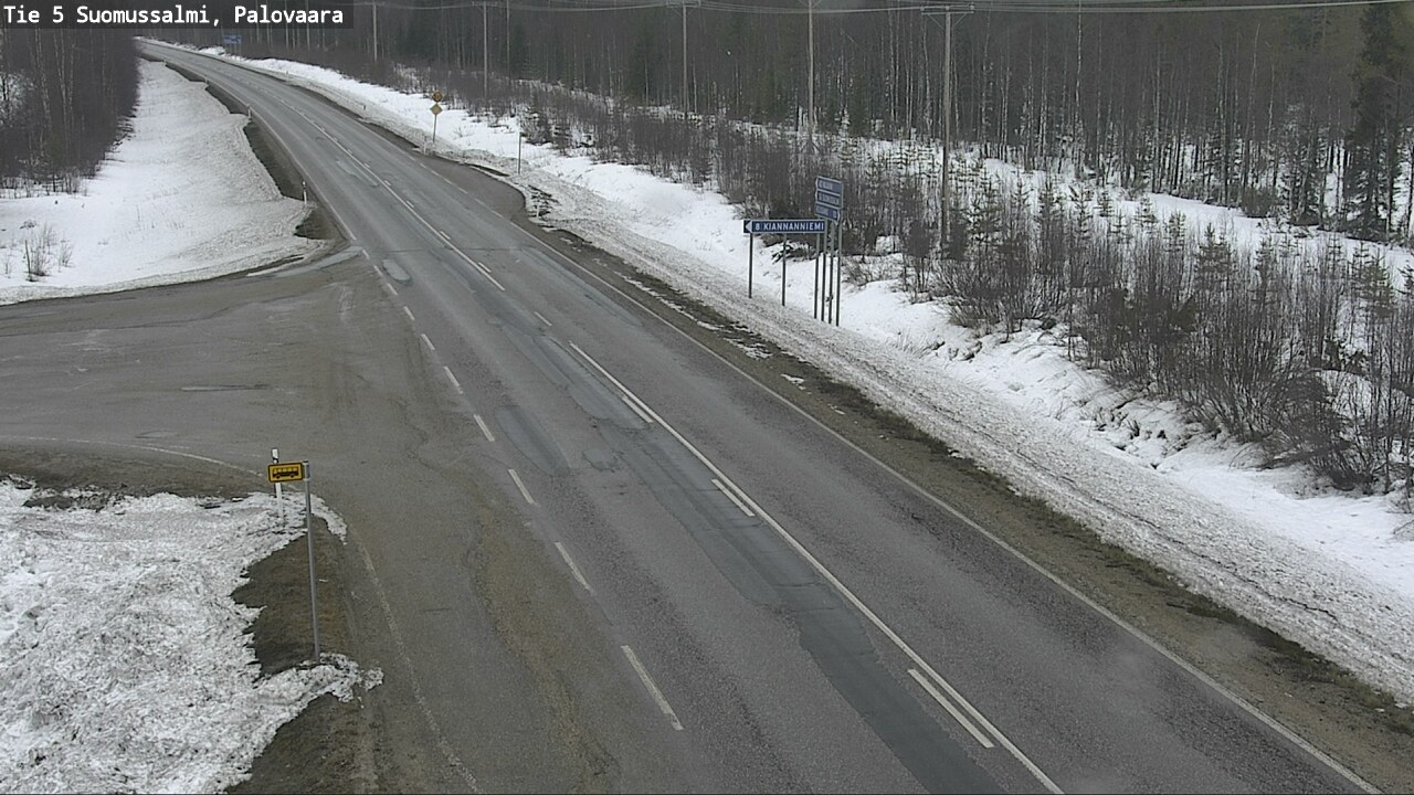 Kelikamerat Kuva Tie 5 Suomussalmi, Palovaara, Suomussalmi, Kainuu