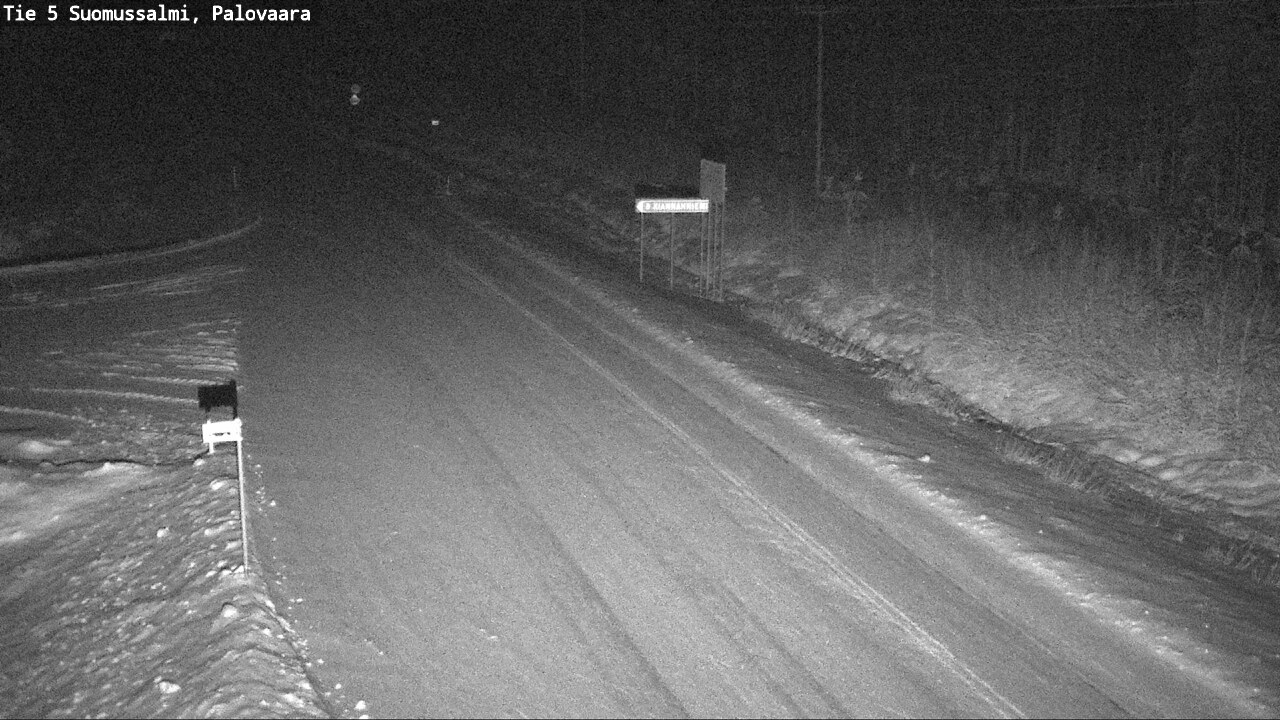 Kelikamerat Kuva Tie 5 Suomussalmi, Palovaara, Suomussalmi, Kainuu