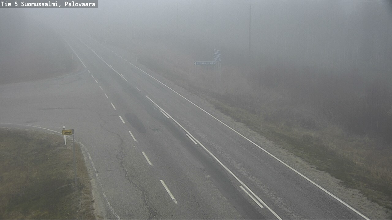 Kelikamerat Kuva Tie 5 Suomussalmi, Palovaara, Suomussalmi, Kainuu
