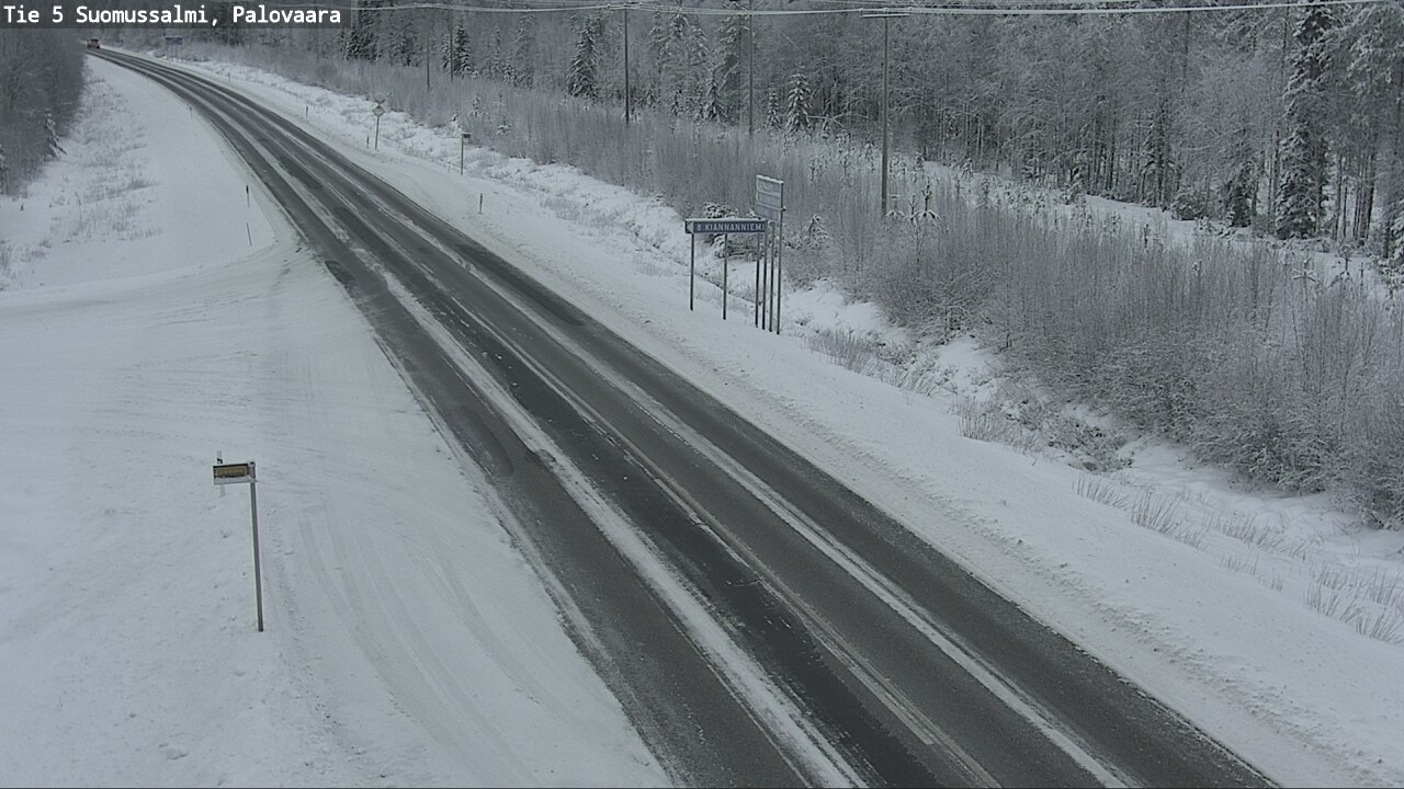 Kelikamerat Kuva Tie 5 Suomussalmi, Palovaara, Suomussalmi, Kainuu
