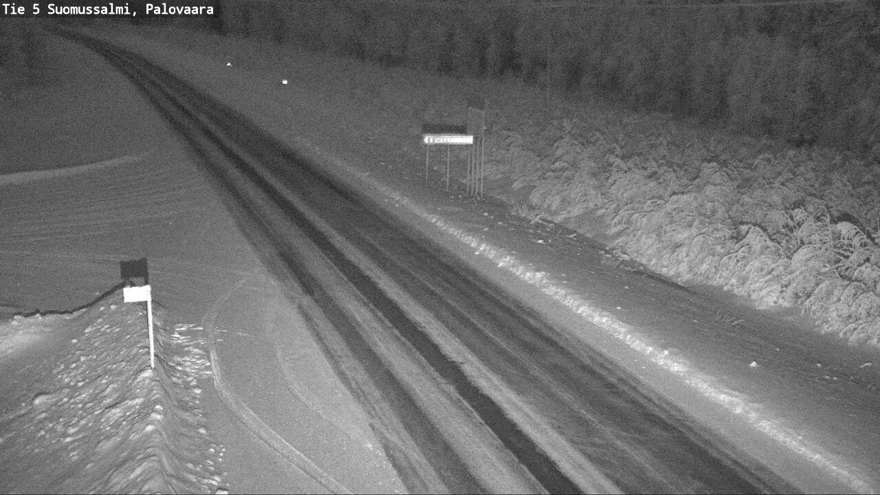 Kelikamerat Kuva Tie 5 Suomussalmi, Palovaara, Suomussalmi, Kainuu