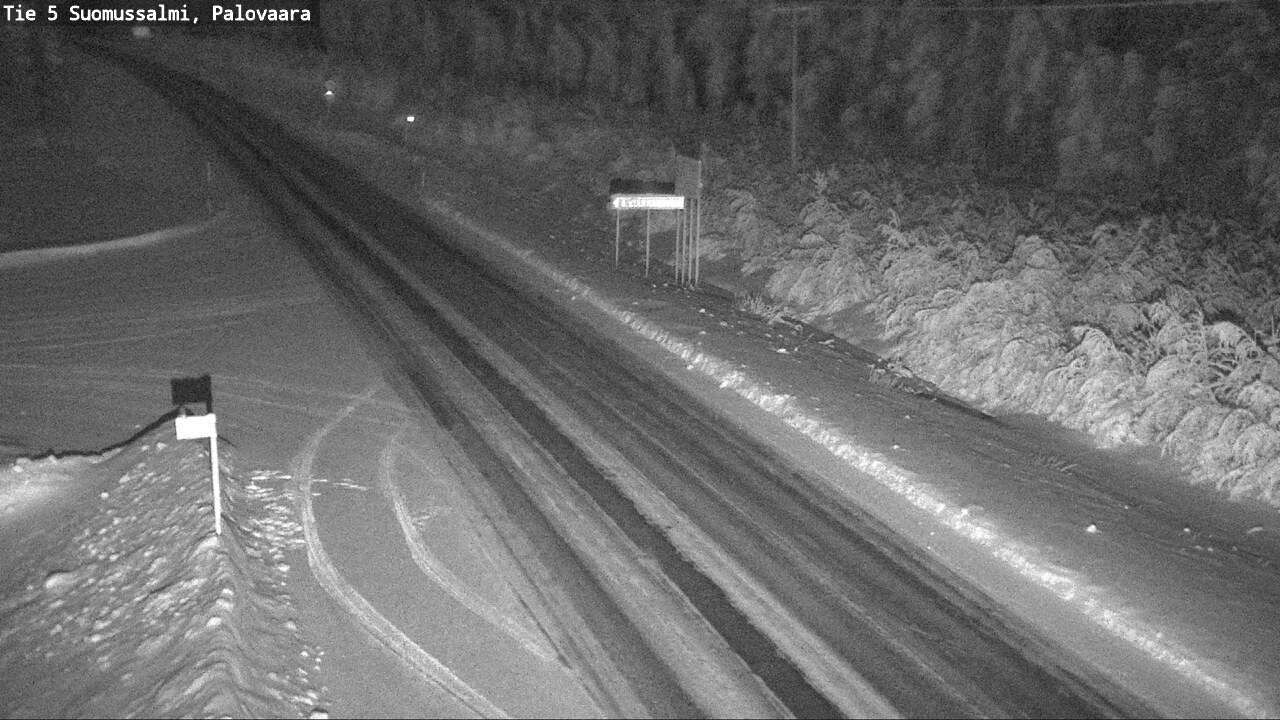 Kelikamerat Kuva Tie 5 Suomussalmi, Palovaara, Suomussalmi, Kainuu