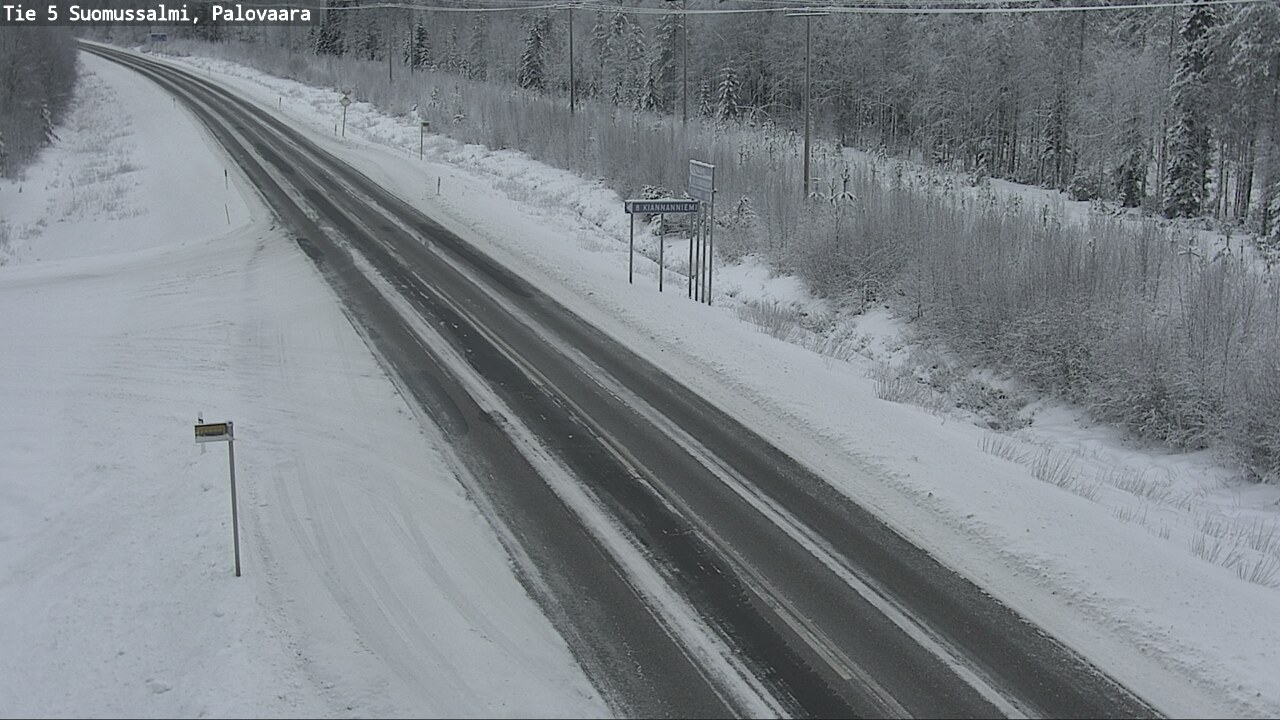 Kelikamerat Kuva Tie 5 Suomussalmi, Palovaara, Suomussalmi, Kainuu